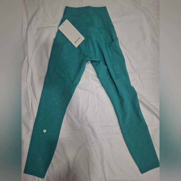 lululemon athletica Kids Teal Leggings - Picture 6 of 7